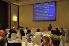 Rosen gives presentation
